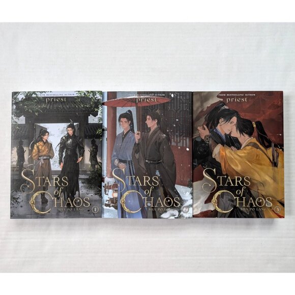 Stars of Chaos Volume 1 2 3 Sha Po Lang Book Lot Danmei - Picture 1 of 6